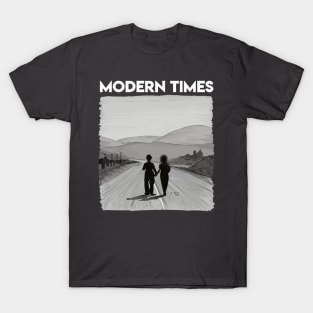 Modern Times final scene illustration by Burro! T-Shirt